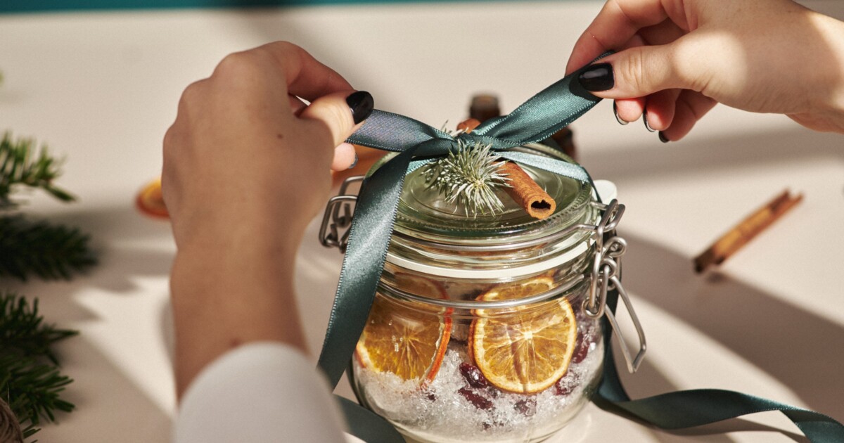 Weihnachtliches DIY: Cranberry-Orangen-Badesalz - Europark