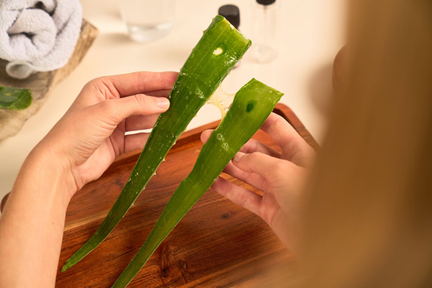 Erfrischungsspray selber machen  DIY mit Aloe Vera & Lavendel