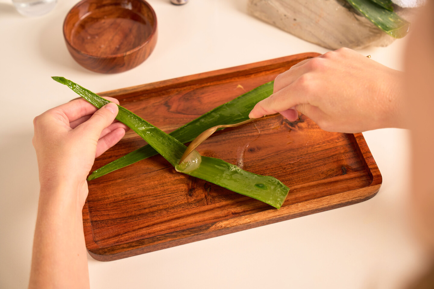 Erfrischungsspray selber machen  DIY mit Aloe Vera & Lavendel