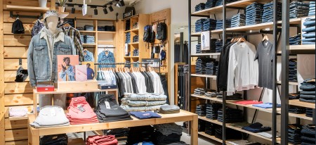 Young, urban, jeans: Levi's Store at EUROPARK Salzburg